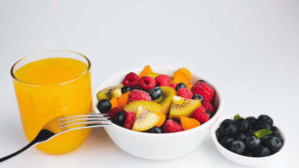 Healthy Fruit Bowls at Work